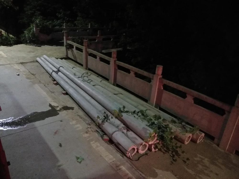 Jining Yunjiang West Nanchang 7 meters telegraph pole