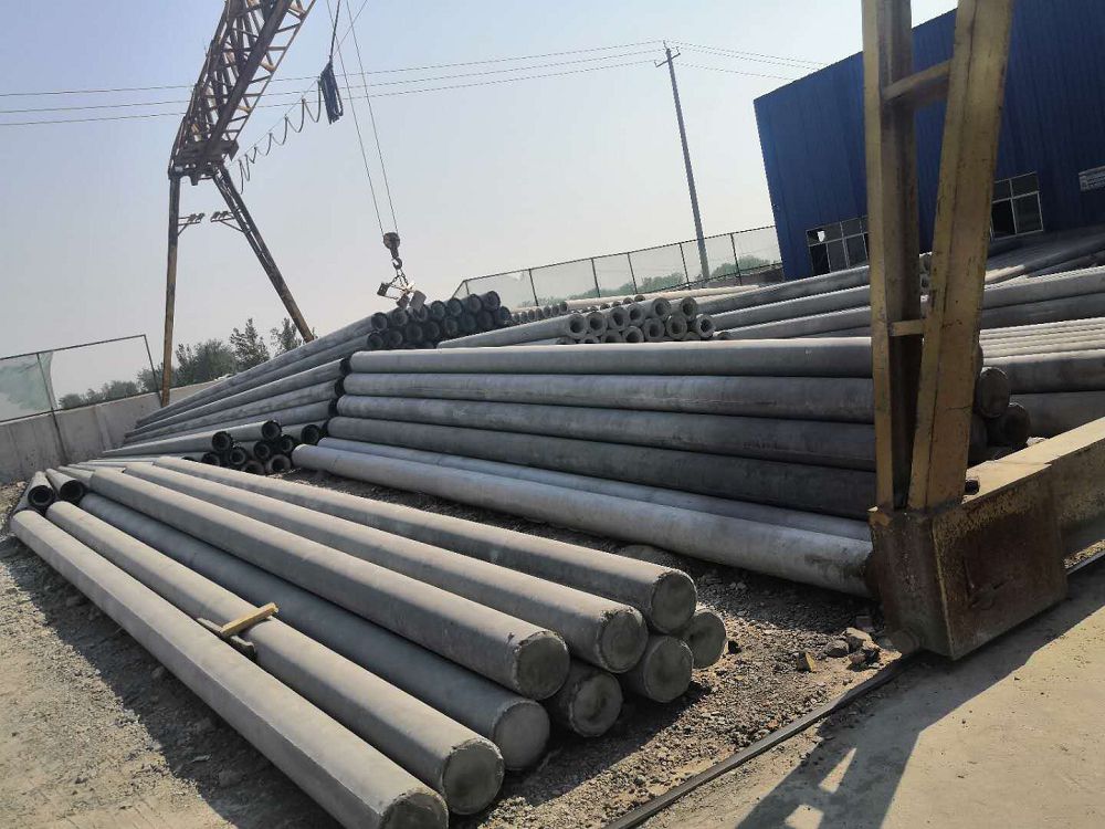 Specification parameters of 24 m cement pole
